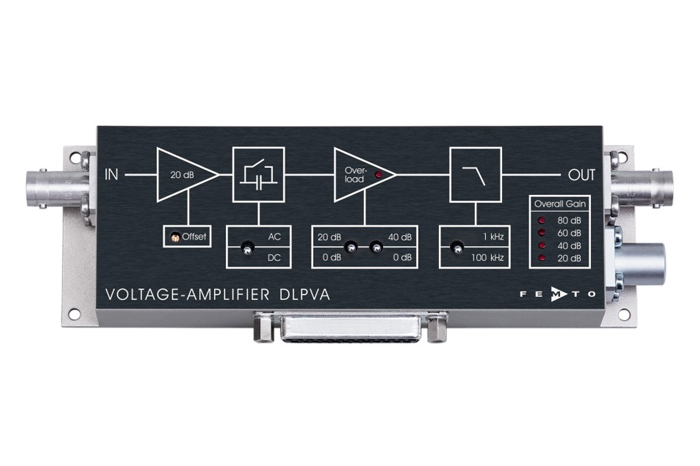 Femto DLPVA低频电压放大器，DLPVA-100-BD电压放大器