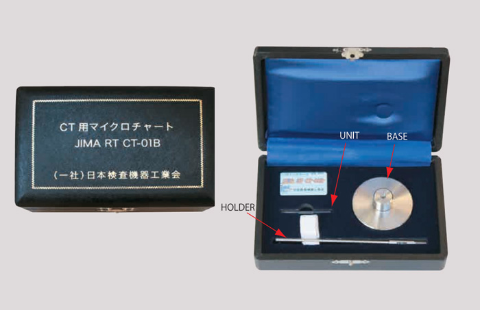 日本JIMA RT CT-01B CT分辨率测试卡